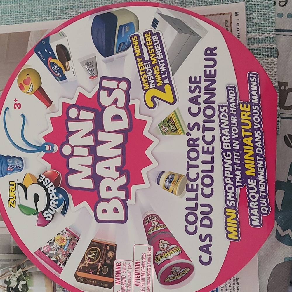Mini brand collectors case